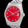 Rolex Datejust 36 Customized Rosso Jubilee 16234 Ferrari Red 